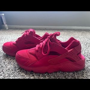 Red KID SIZE huaraches